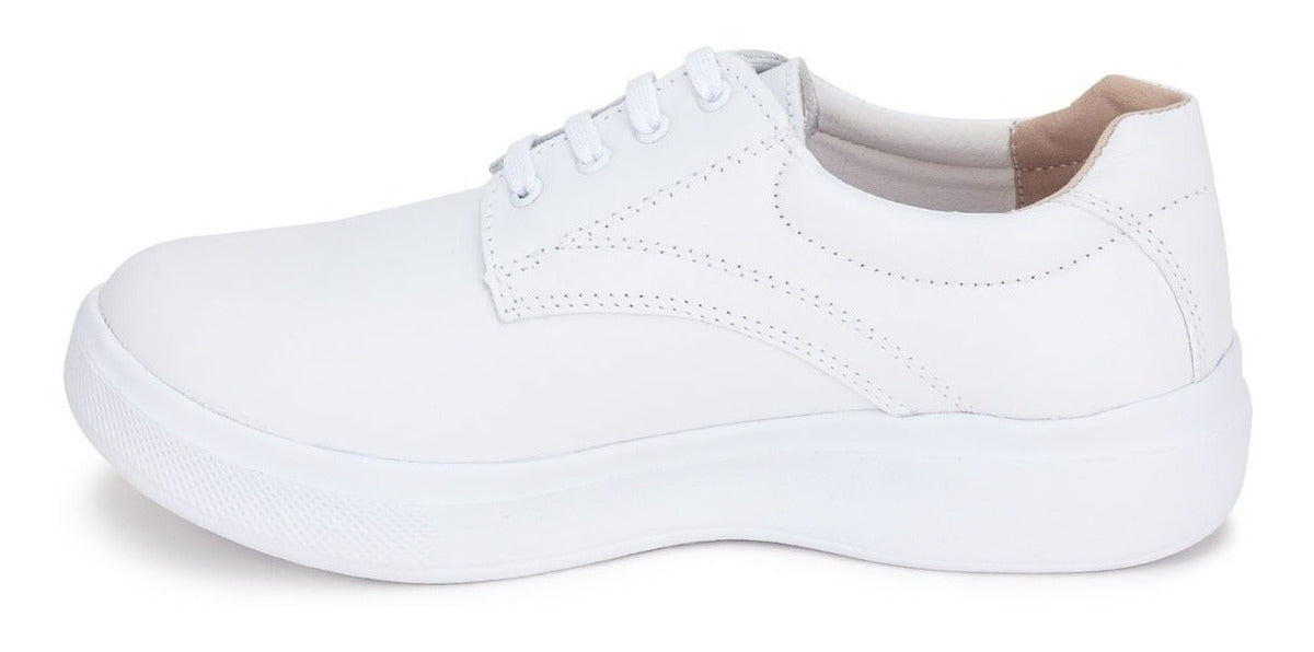 Zapato Servicio Dama Blanco Gala