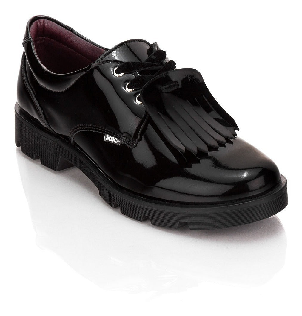 Zapato Escolar Casual Vestir Niña Juvenil Moda Charol Rilo 01068-01069 - Tres Reyes Zapaterías - México
