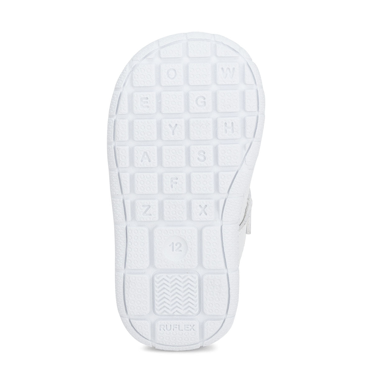 Zapato Blanco Hebilla Bebé Jerry 03172