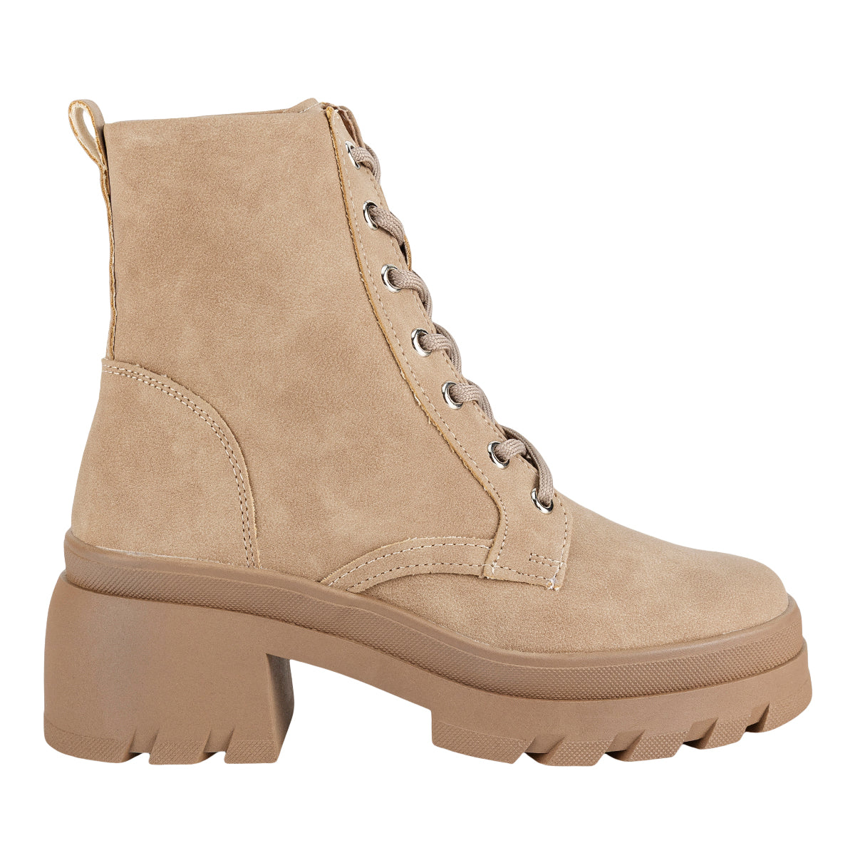 Botín Combate Para Mujer Green Love 08145