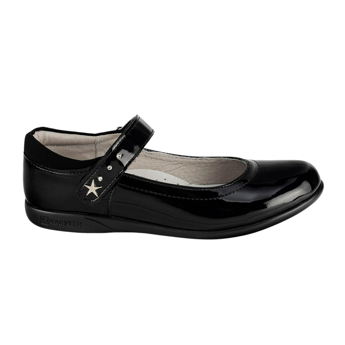 Zapato Moda Escolar Charol Joven Karsten 05376 - Tres Reyes Zapaterías - México