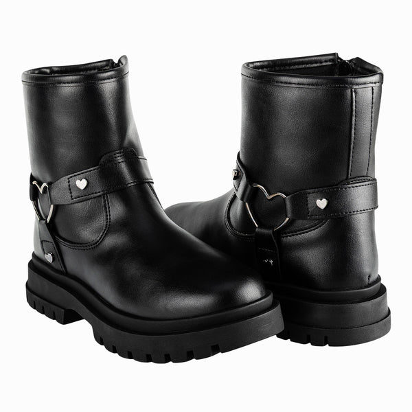 Botín Corazón Casual Niña Bambino 07848