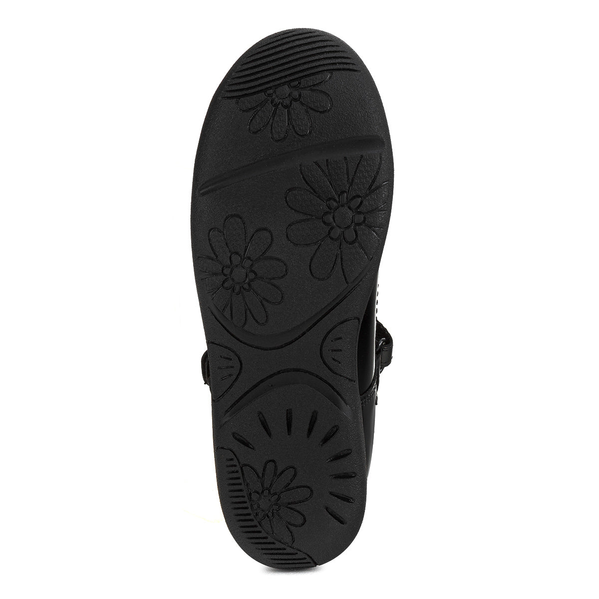 Zapato Escolar Bambino Para Niña Charol Moño 04208
