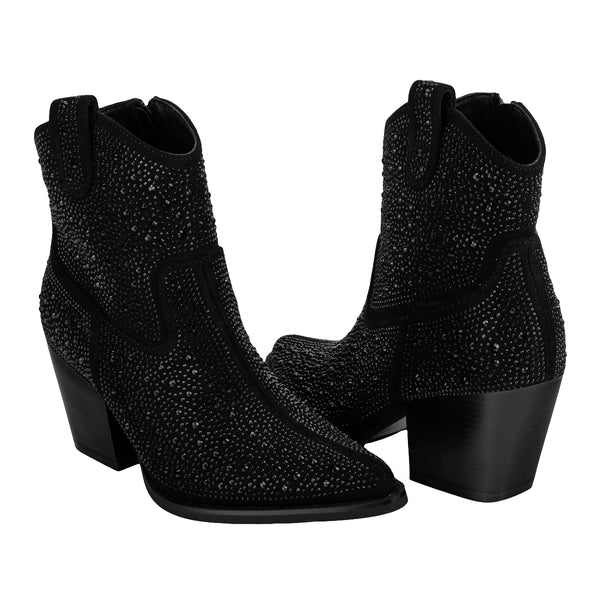 Botín Brillos Modernos Dama Fusión 06319