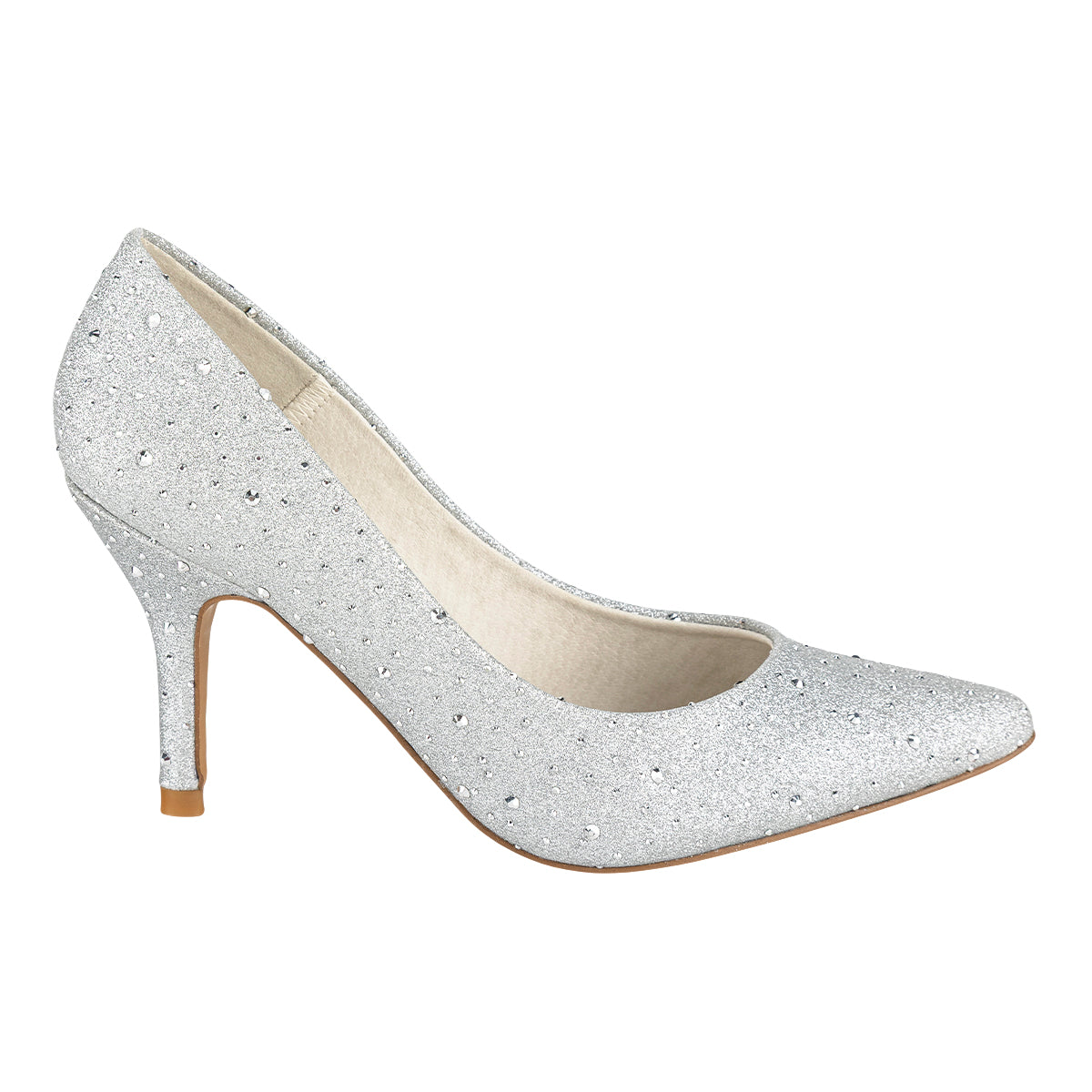 Zapatillas Stiletto Fiesta Mujer Gina Loren 07009