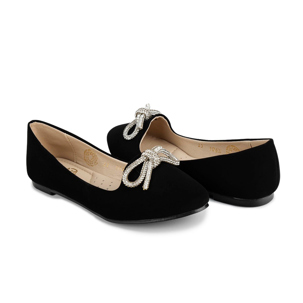 Zapato Flat Casual Moño Dama Stampa 05453