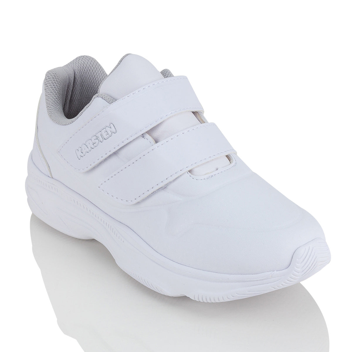 Tenis Blancos Escolar Deportivo Casual Niño Karsten 04029