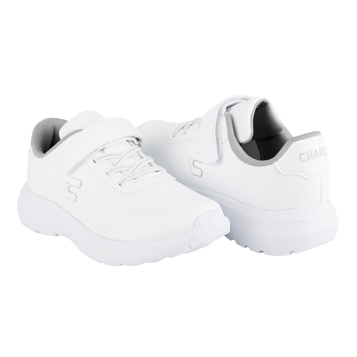 Tenis Blancos Escolar Acrobat Sport Running Road Niño Charly 07407