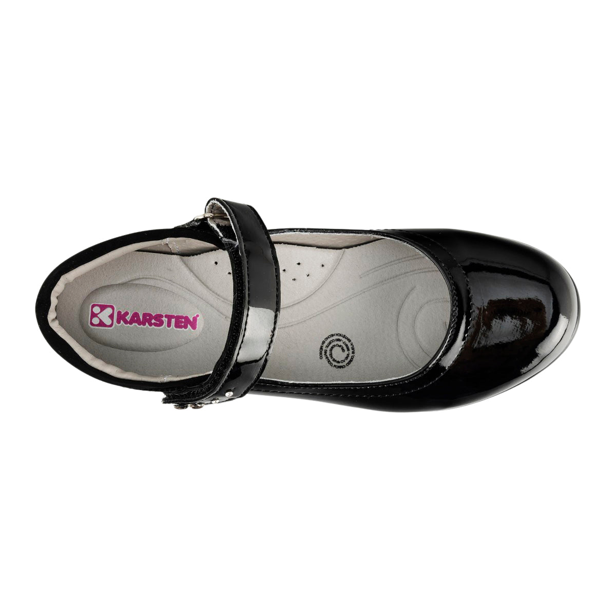 Zapato Moda Escolar Charol Joven Karsten 05376 - Tres Reyes Zapaterías - México
