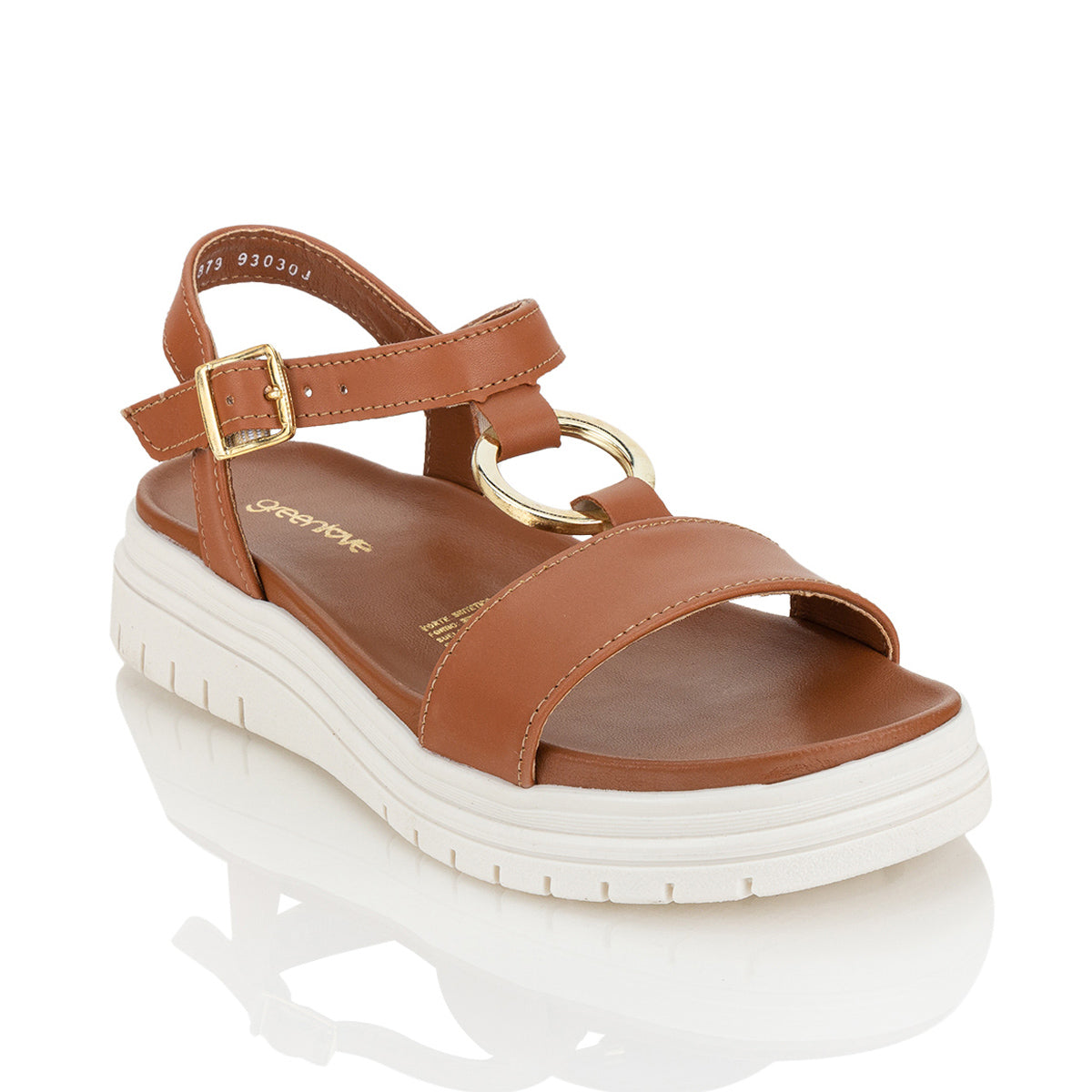 Sandalia Plataforma Moda Para Mujer Green Love 03848 Green Love Sandalias Green Love Calzado con Estilo en México