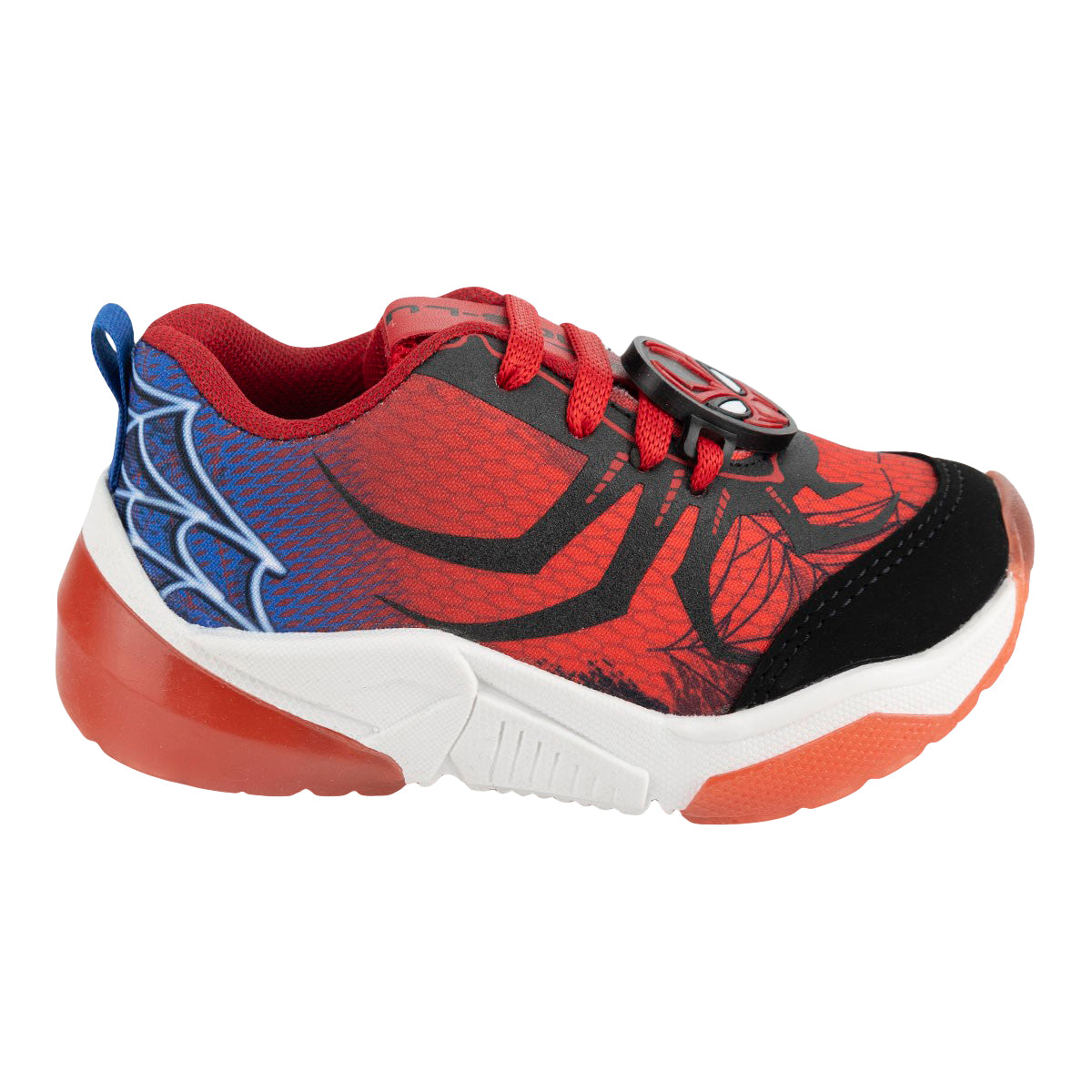 Tenis Moderno Casual Spider Man Niño Kings Lu 04616