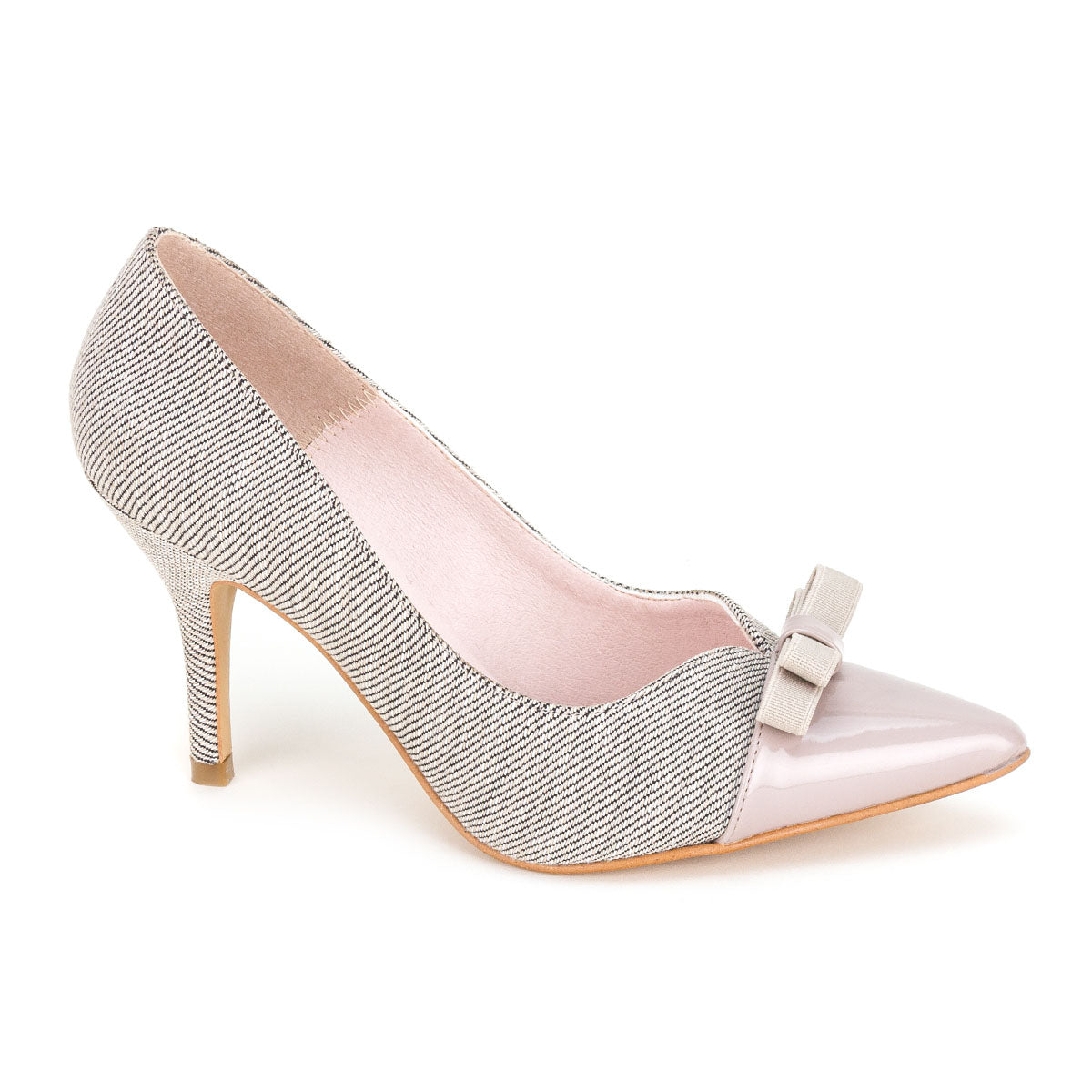 Zapatilla De Vestir Punta Fina Gina Loren Para Dama 02245-48