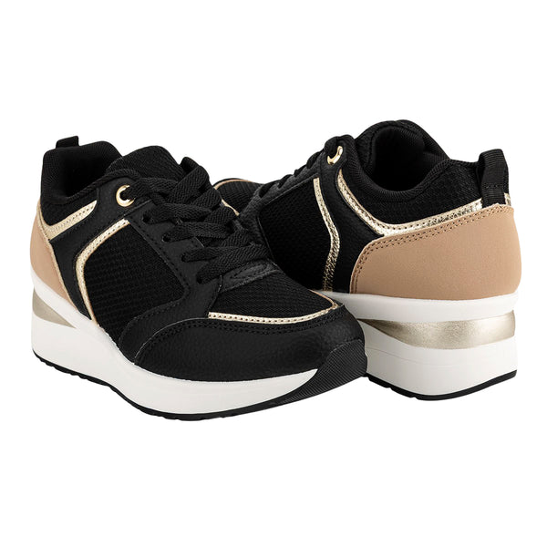 Tenis Casual Plataforma Urbano Dama Perugia A07063