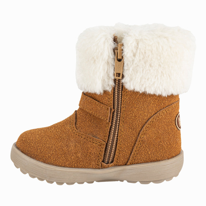 Botas color camel de la marca Happy Shoes
