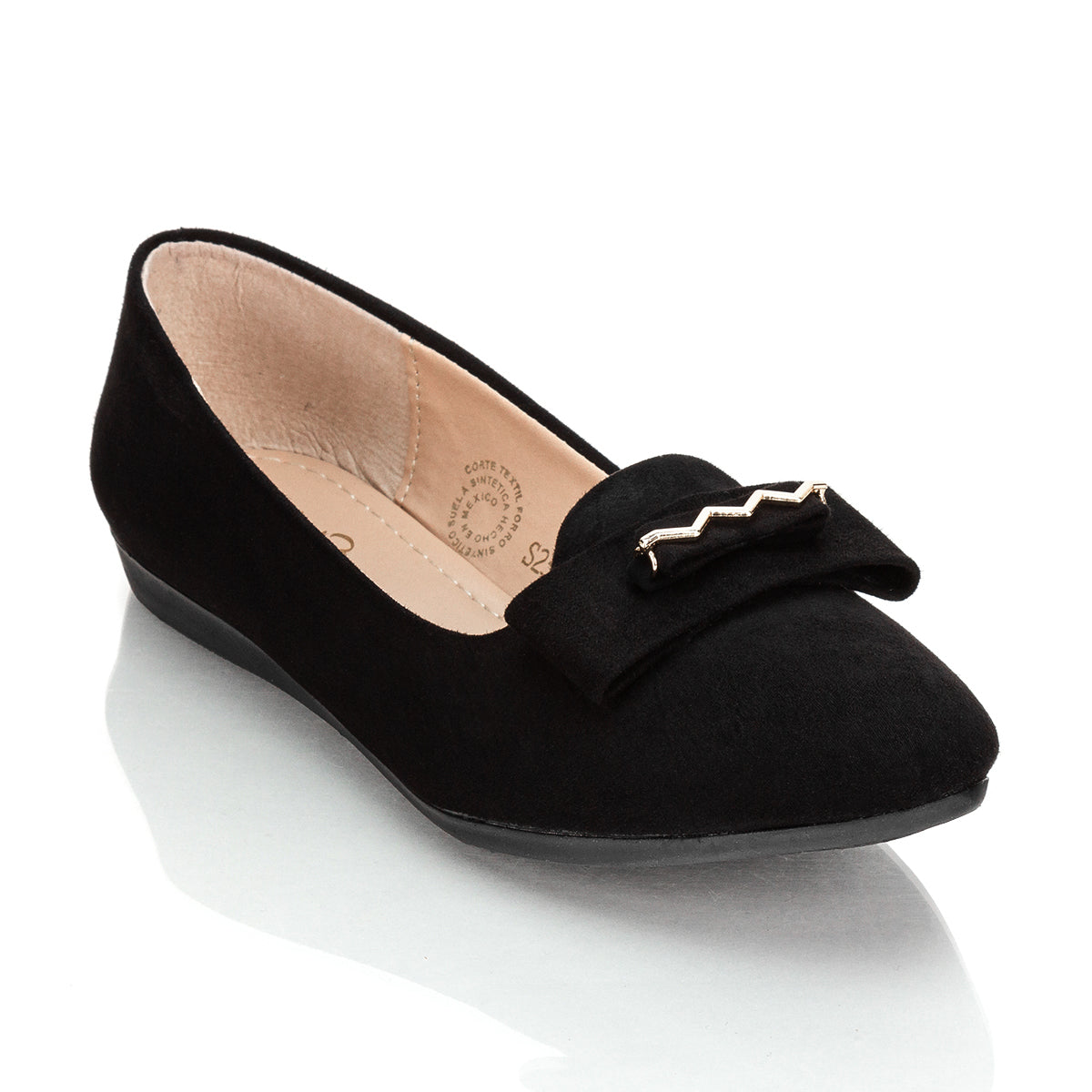 Zapato Flat Balerina Formal Dama Stampa 02726