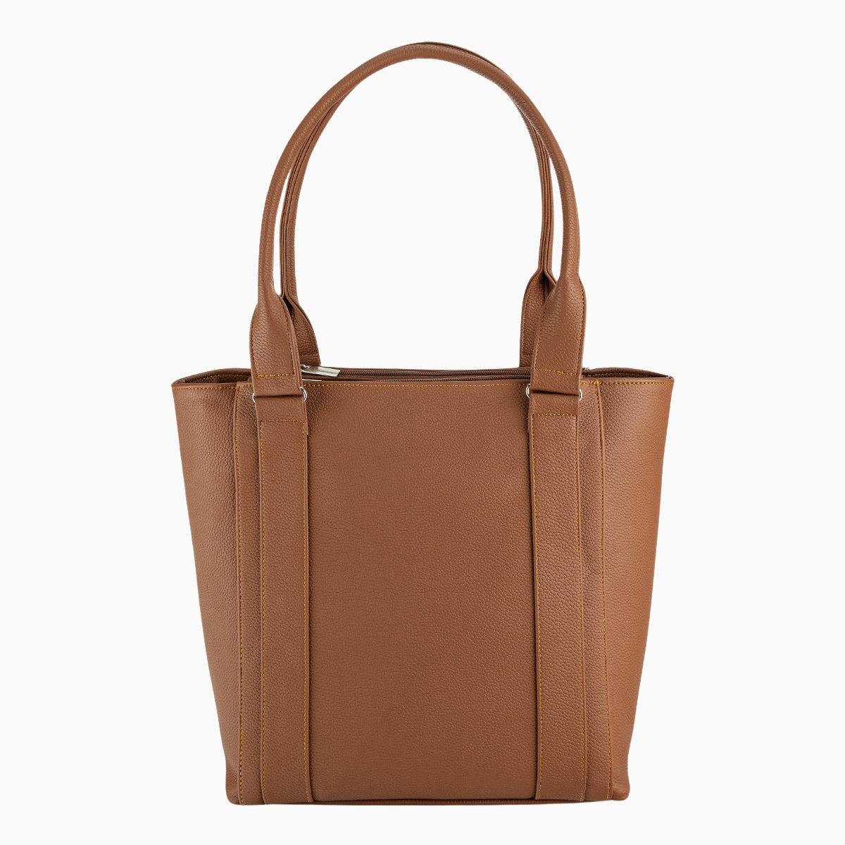 Bolsa color café de la marca Roger.