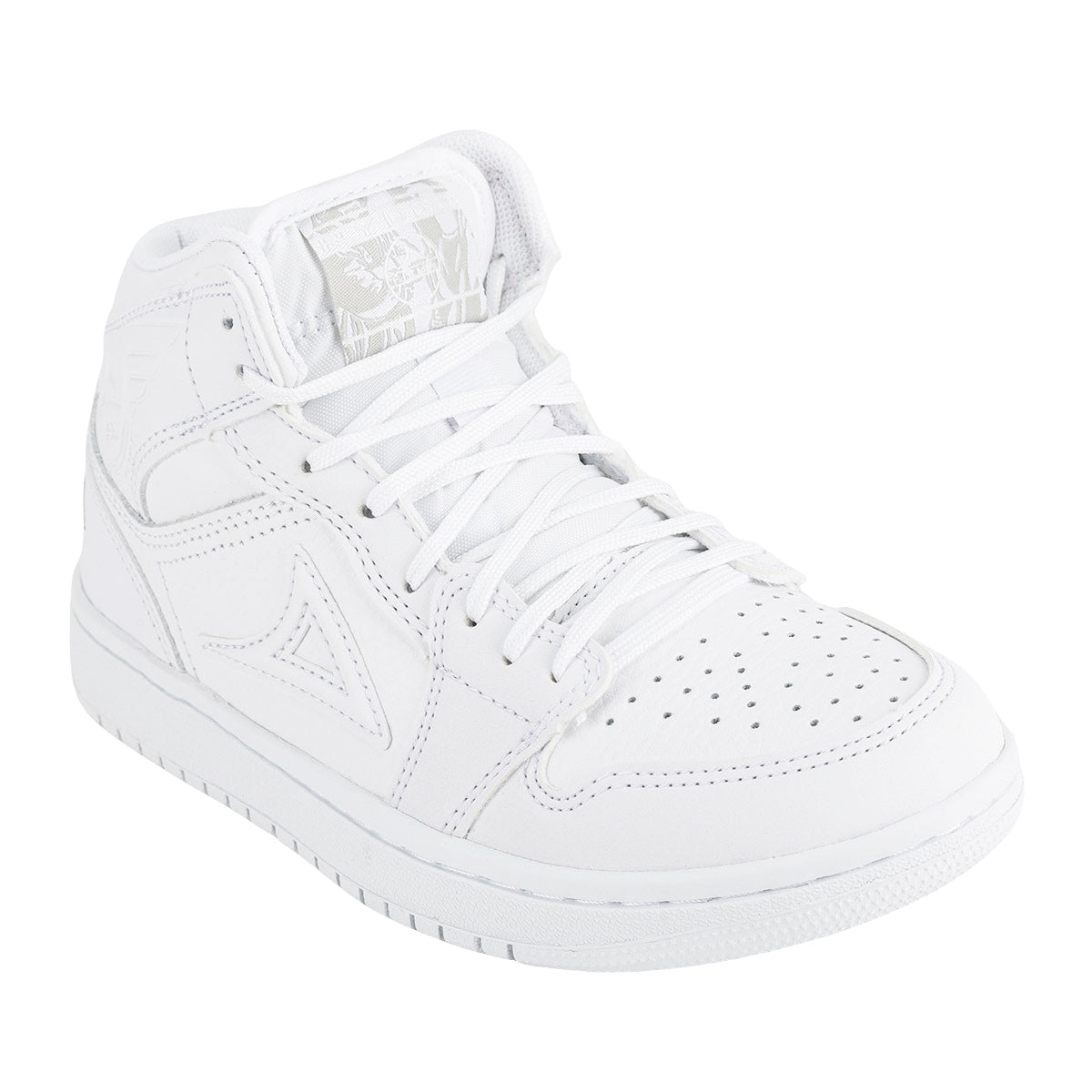 Tenis Blancos Escolar Botín Casuales Moda Joven Pirma 05814