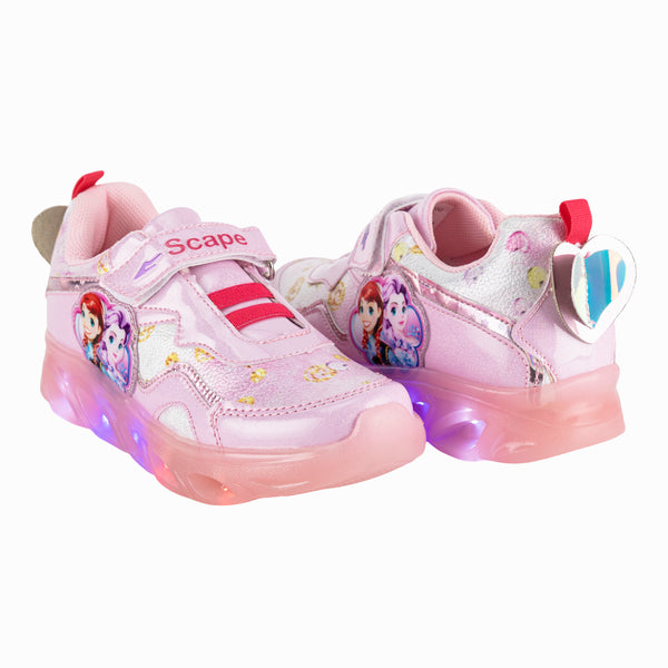 Tenis Casual Luces Led Niña Scape 08174