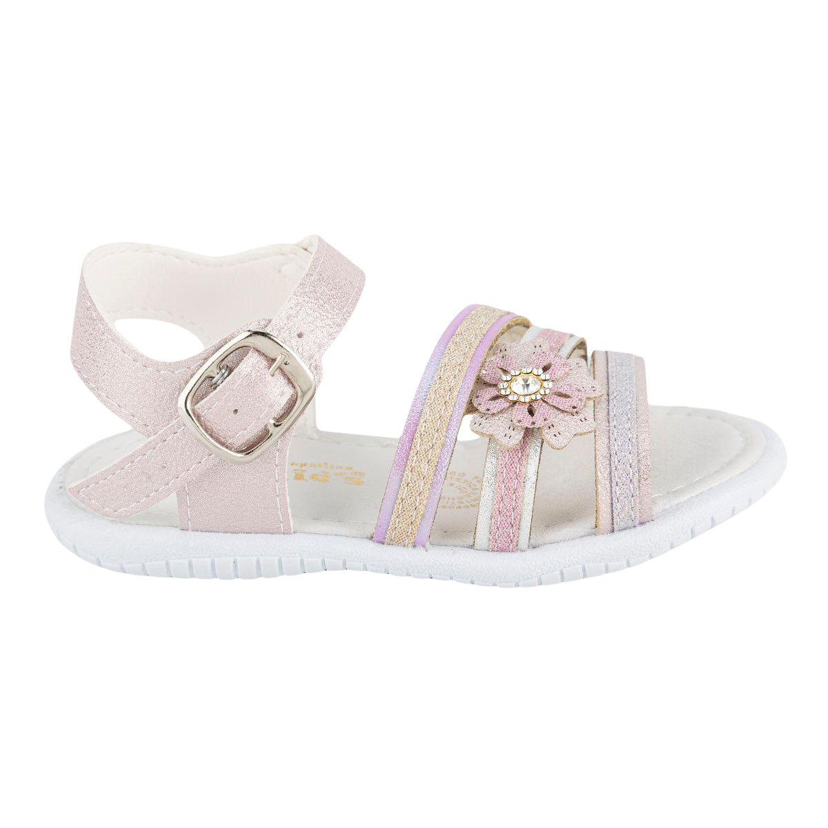 Sandalia Casual Flor Niña Pekekids 07208-09