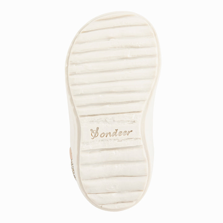 Bota para bebé en color natural de la marca Happy Shoes