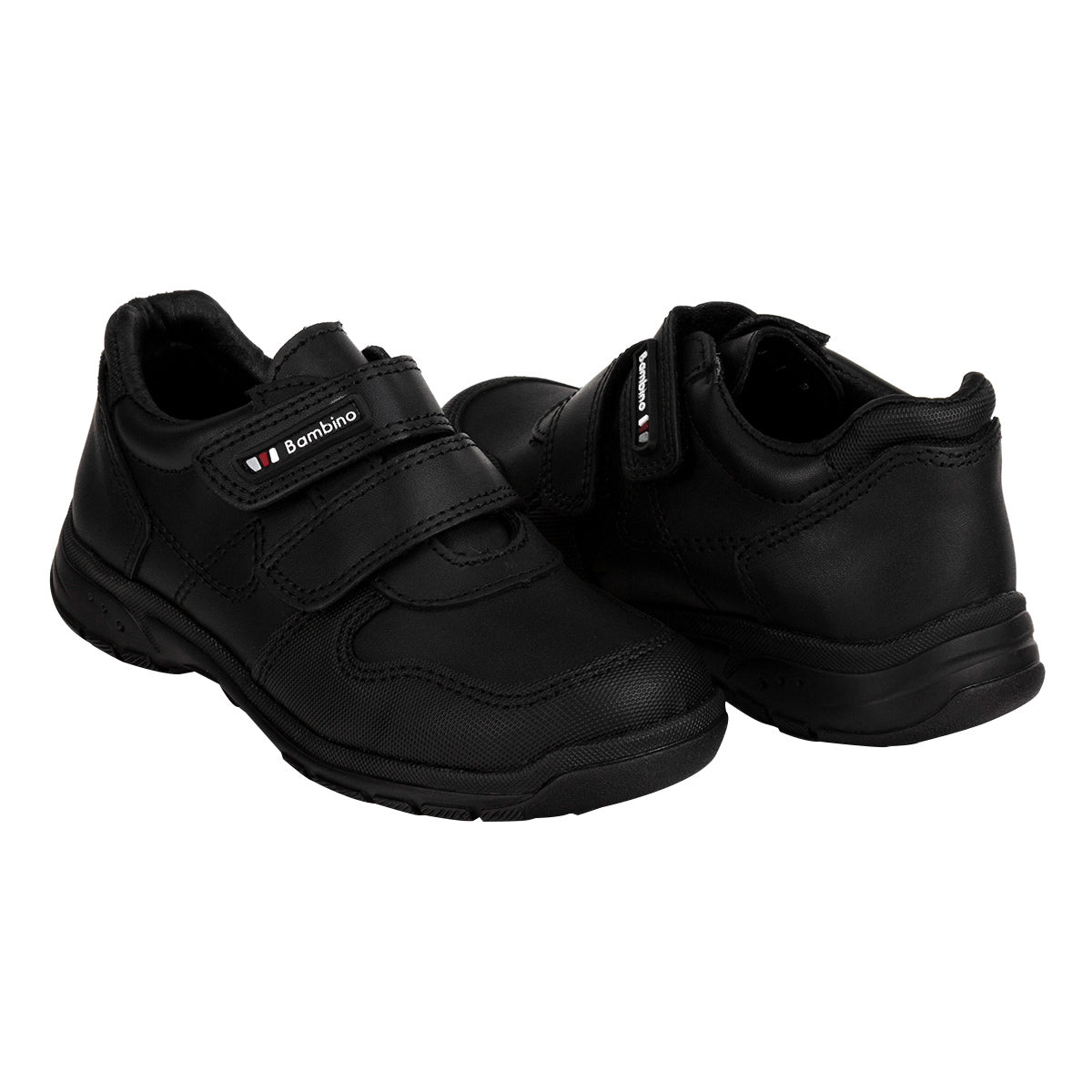 Zapato Escolar Casual Velcro Niño Bambino 04019