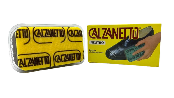 Esponja Abrillantadora Bolsillo Neutro Calzanetto 00083