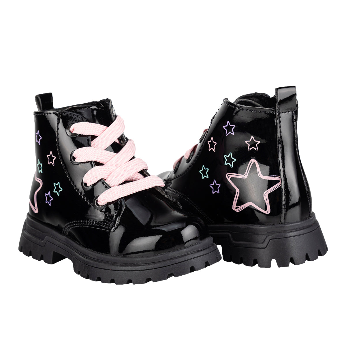 Bota Moda Estrella Niña Yuyin 06189 - Tres Reyes Zapaterías - México