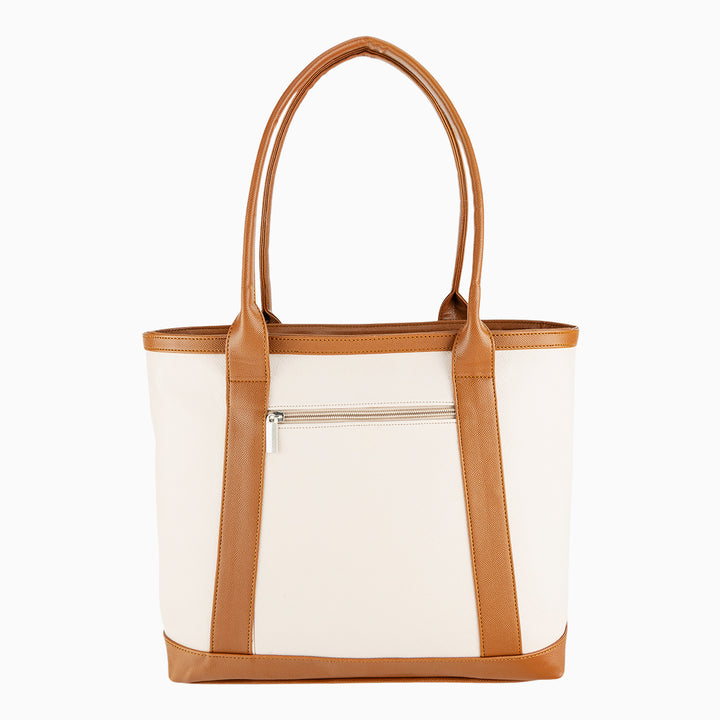 Bolso en color Beige-Camel de la marca Roger