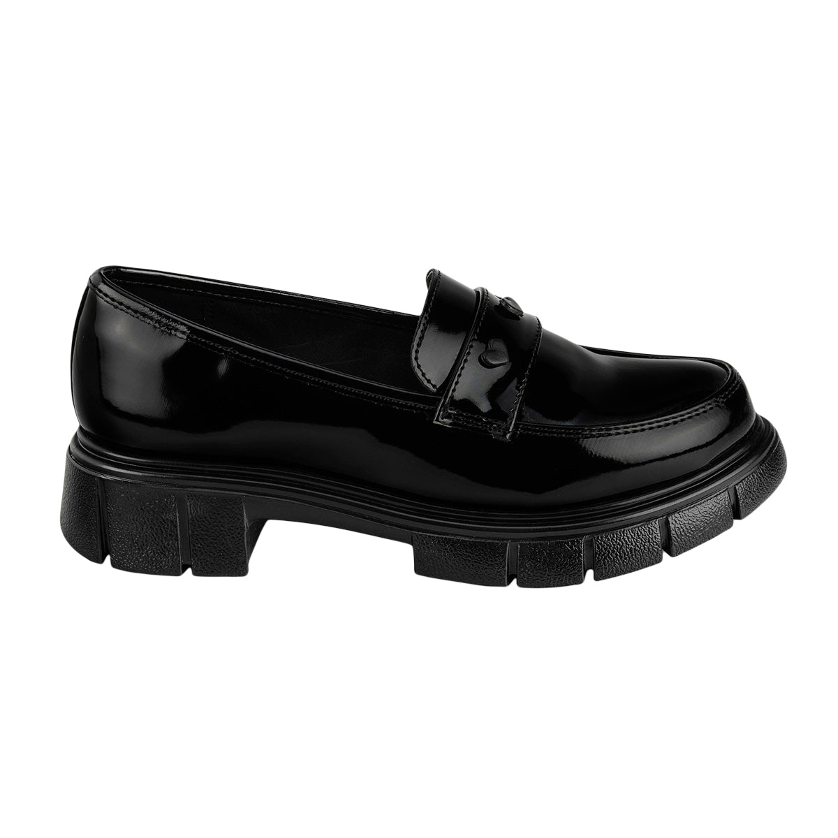 Zapato Escolar Charol Casual Joven Blasito 04871