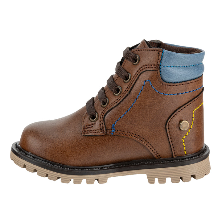 Bota en color cogñac de la marca happy shoes
