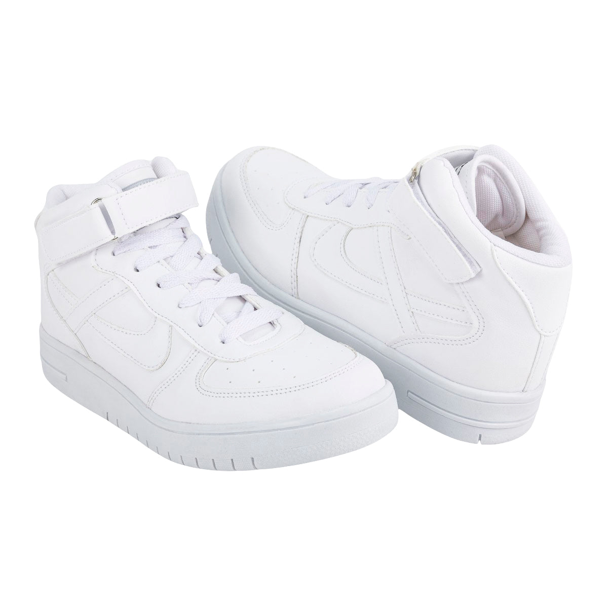 Tenis Blancos Bota Casuales Para Hombre Panam 06088