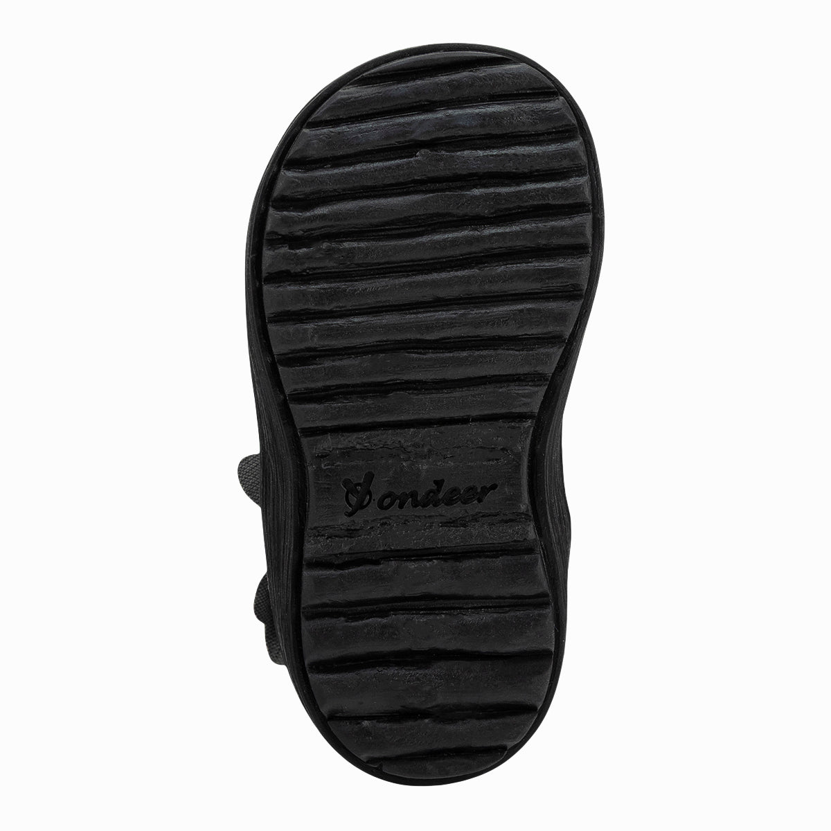 Bota para bebé en color negro de la marca Happy Shoes