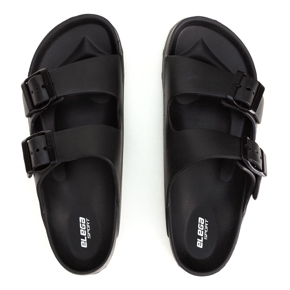 Sandalia Sport Hebilla Dama Elega Negro/Rosa 00792-01777