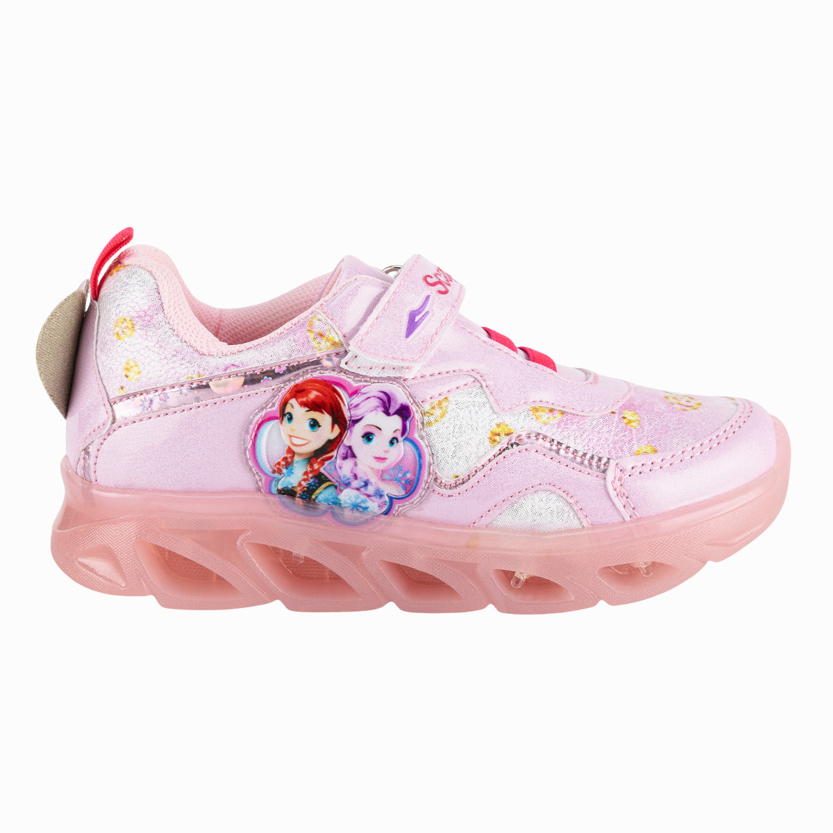Tenis Casual Luces Led Niña Scape 08174