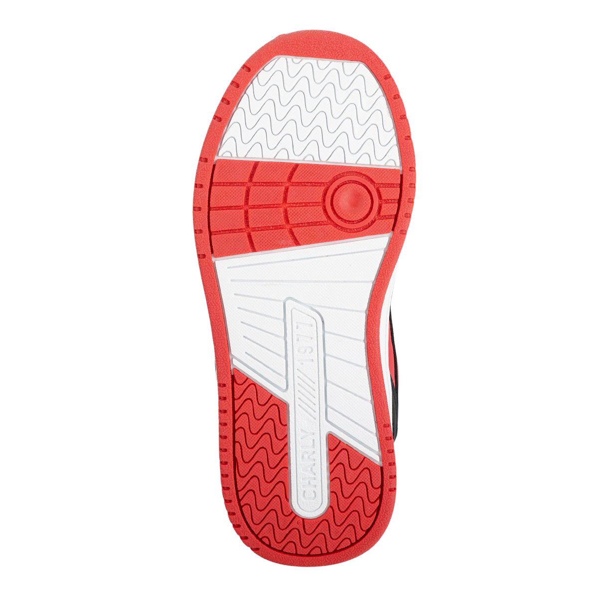 Tenis Moda Casual Niño Charly 05731/32 Blanco/Negro-Blanco/Rey