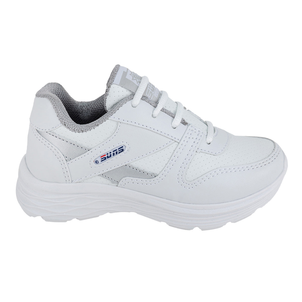 Tenis Blancos Escolar Moda Niño Suns 04622 Suns Tenis Suns Calzado con Estilo en México