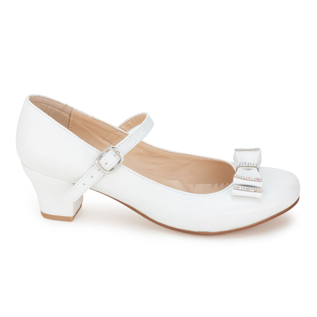 Zapato Clásico Vestir Moño Joven Caramel 02069