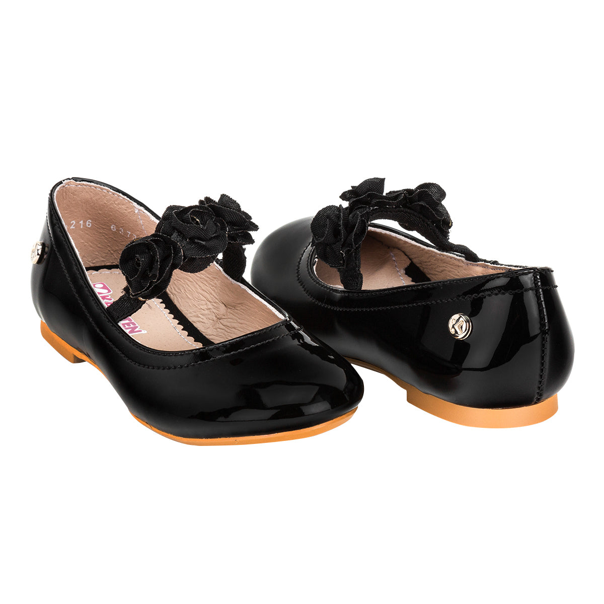 Zapato Vestir Charol Niña Negro 02627 - Tres Reyes Zapaterías - México