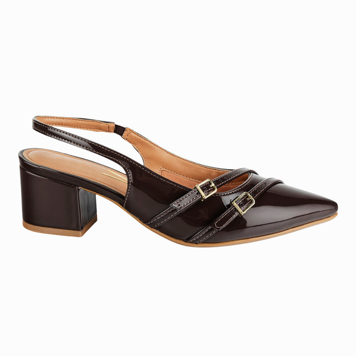 Zapato color cacao de la marca Vizzano