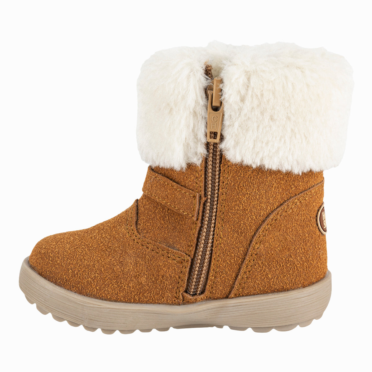 Bota en color camel de la marca Happy Shoes