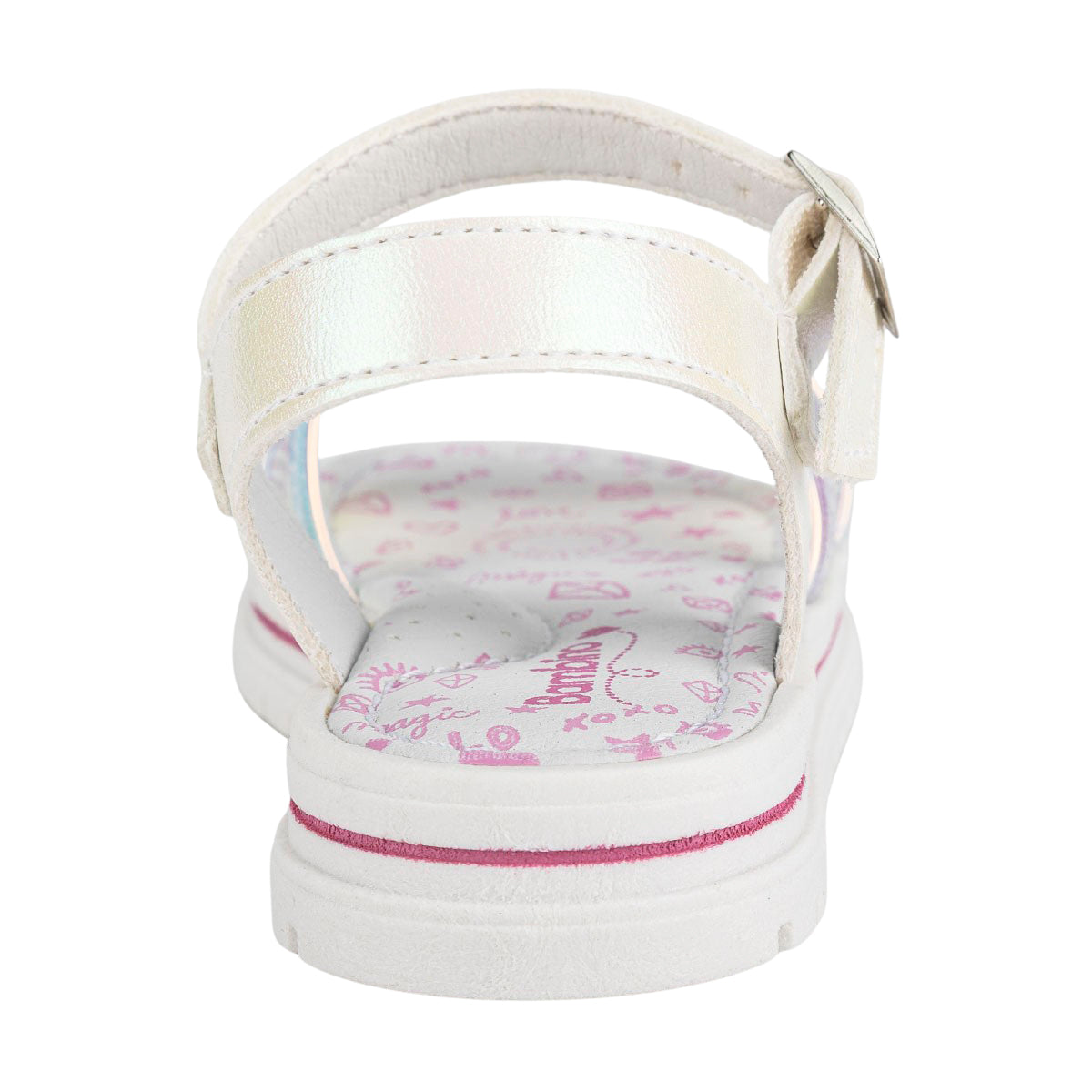 Sandalia Tiras Pastel Niña Bambino 04974