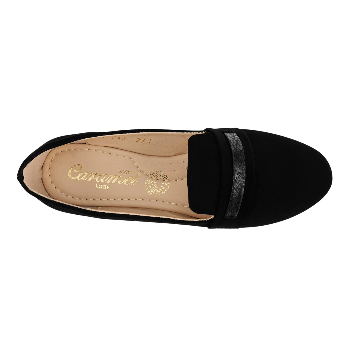 Zapato Dama Balerina  Caramel 06444