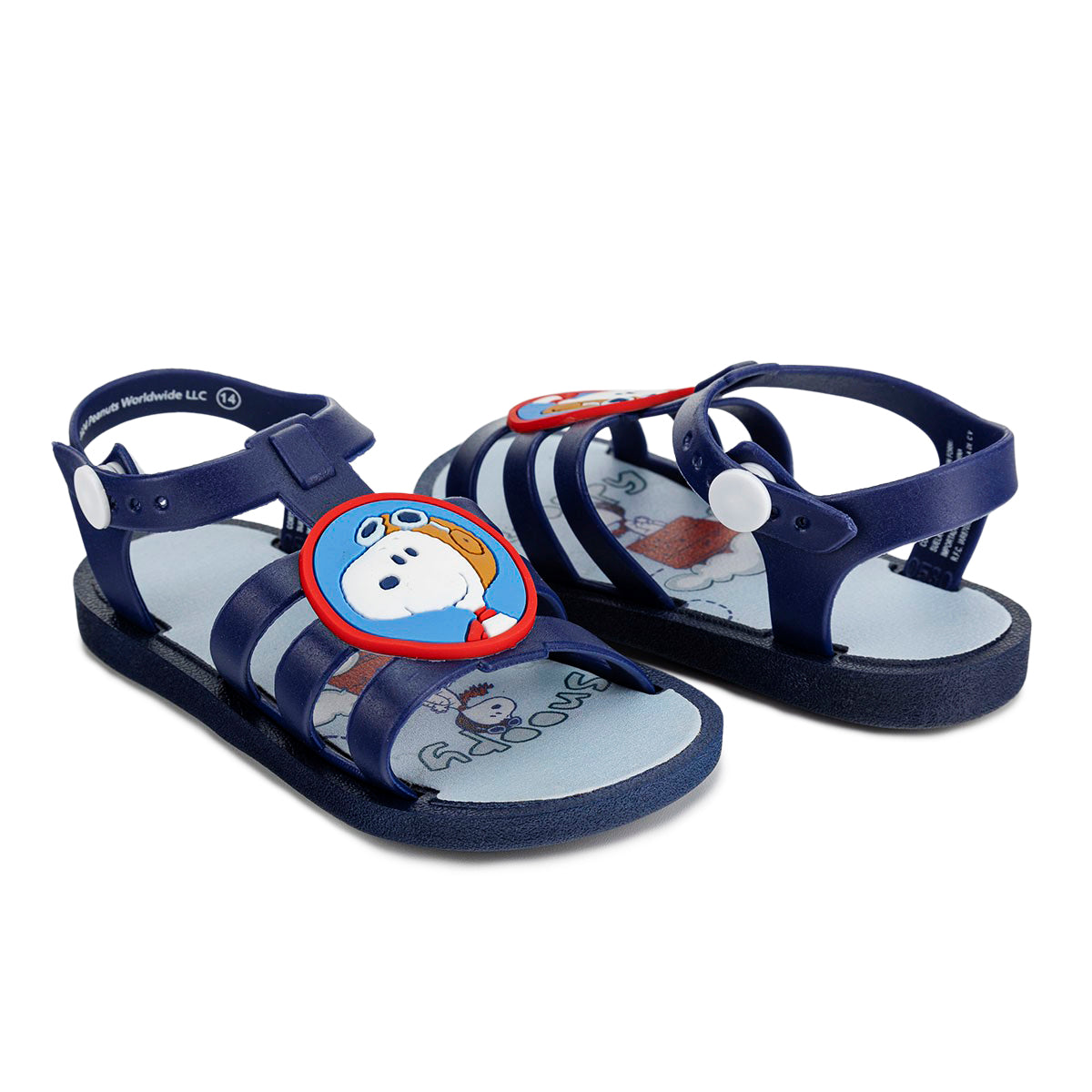 Sandalia Casual Playa Snoopy Niño Arra 05226