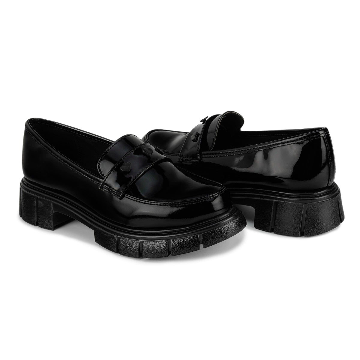 Zapato Escolar Charol Casual Joven Blasito 04871