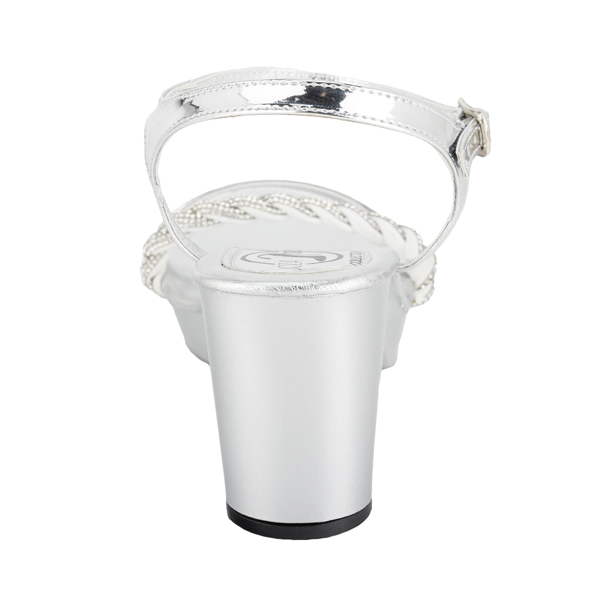 Sandalia Moda Brillo Para Mujer Joza 06357/58 Plata-Oro