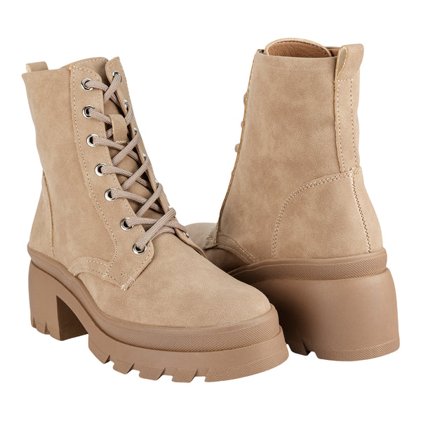 Botín Combate Dama Green Love 08145