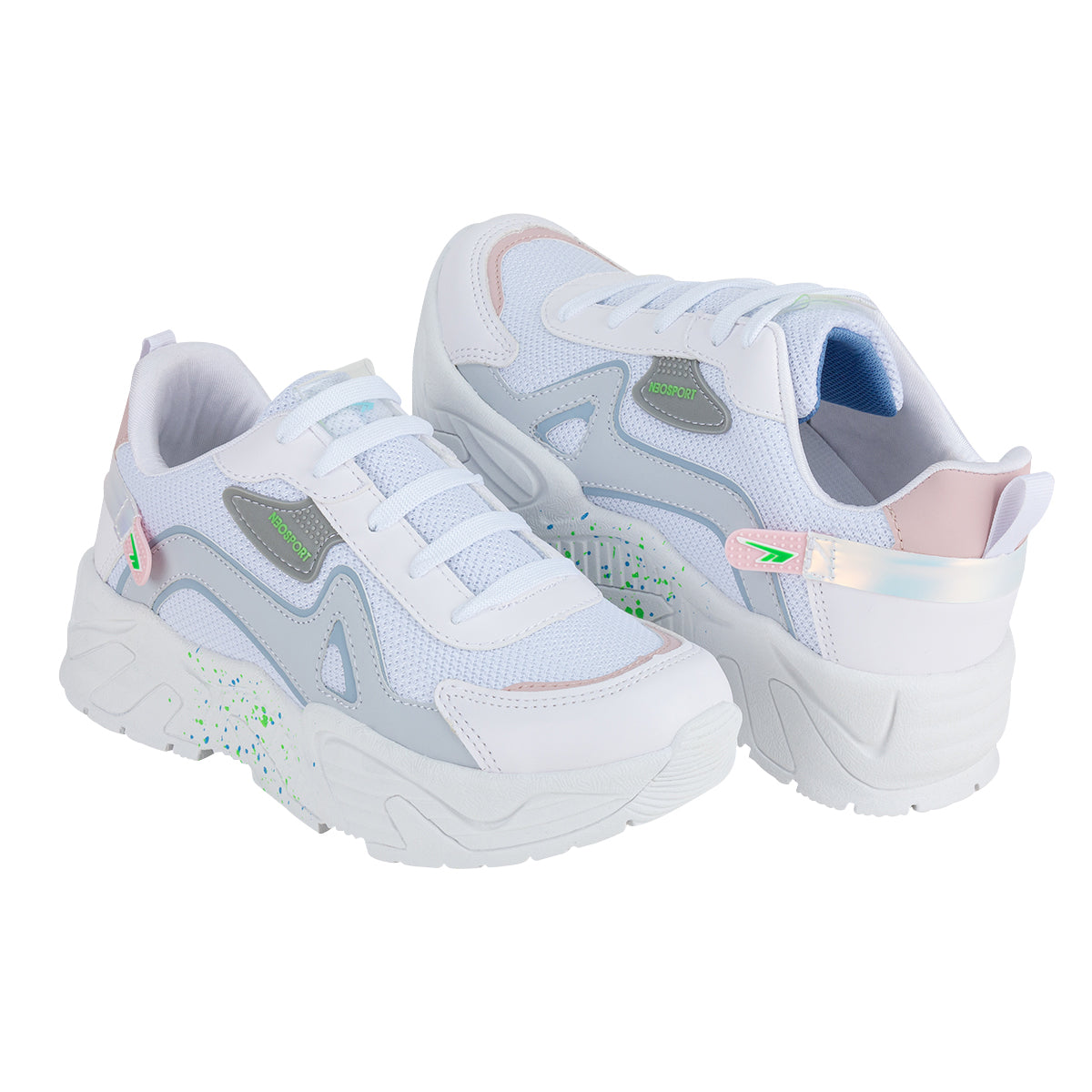 Tenis Plataforma Moda Para Mujer Neosport 03964 Neo Sport Tenis Neo Sport Calzado con Estilo en México
