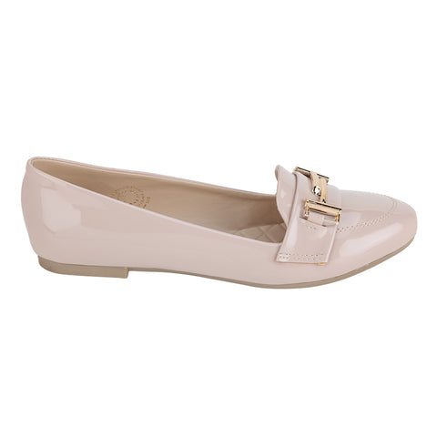 Zapato Balerina Herraje Dama Caramel 04535