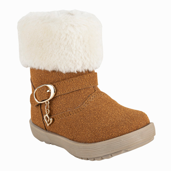 Botas color camel de la marca Happy Shoes