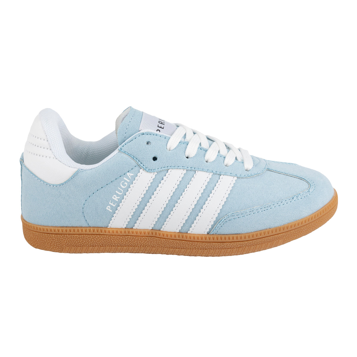 Tenis Moda Casual Para Mujer Perugia 06477/78 Blanco-Azul - Tres Reyes Zapaterías - México
